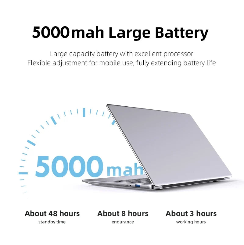 Xia Man Intel Atom E3950 Laptop Windows 11 Pro 12GB