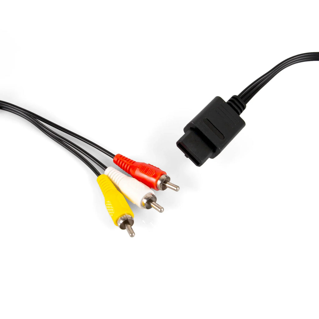 AV Composite Cable For Nintendo SNES / N64 / NGC (from XYAB)
