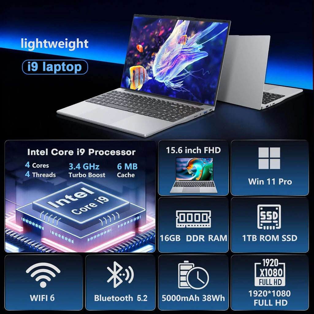 Core I9 Gaming Laptop 10980HK 16GB RAM 1TB SSD Notebook