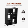 JHK 9 Cube Storage Organizer Bookcase
