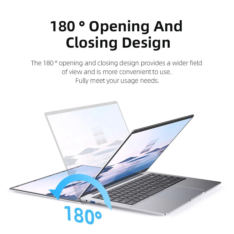 Xiaman Windows 11 Laptop Intel Atom A3950 12GB 512GB SSD
