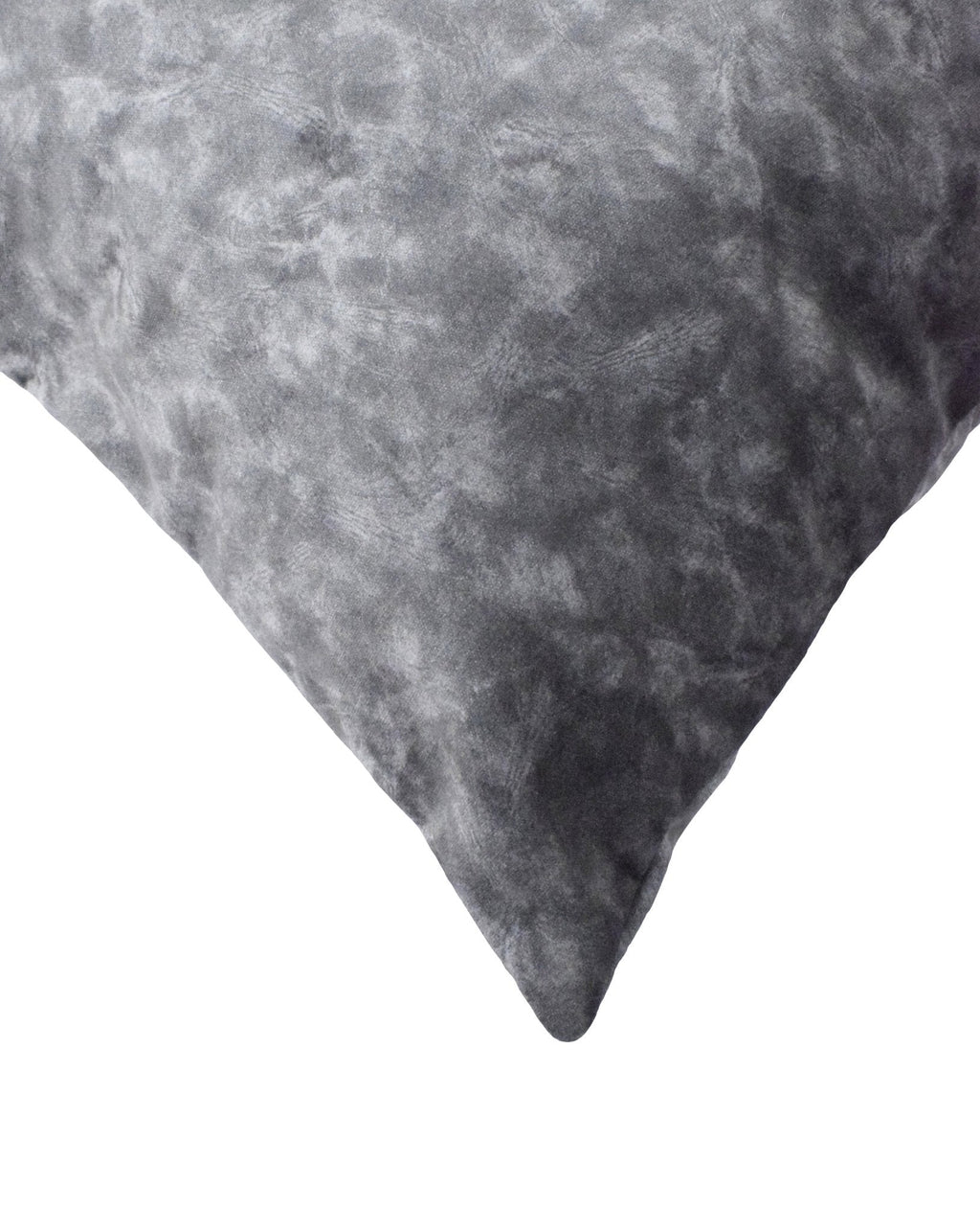 Charcoal Square and Lumbar Luxury Velvet Pillow | TRDPL03