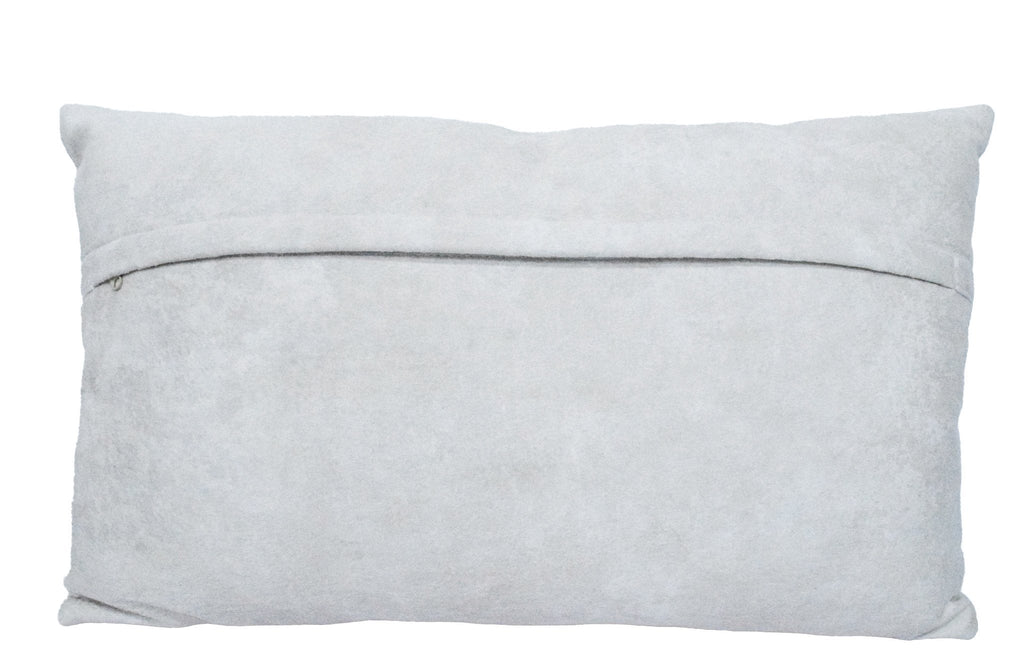 Ivory Square and Lumbar Luxury Velvet Pillow | TRDPL01