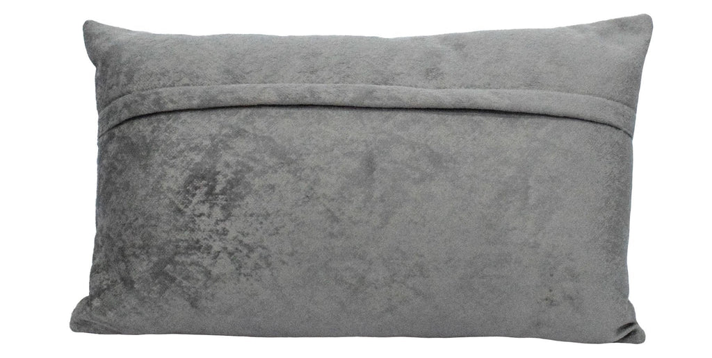 Ivory Square and Lumbar Luxury Velvet Pillow | TRDPL02