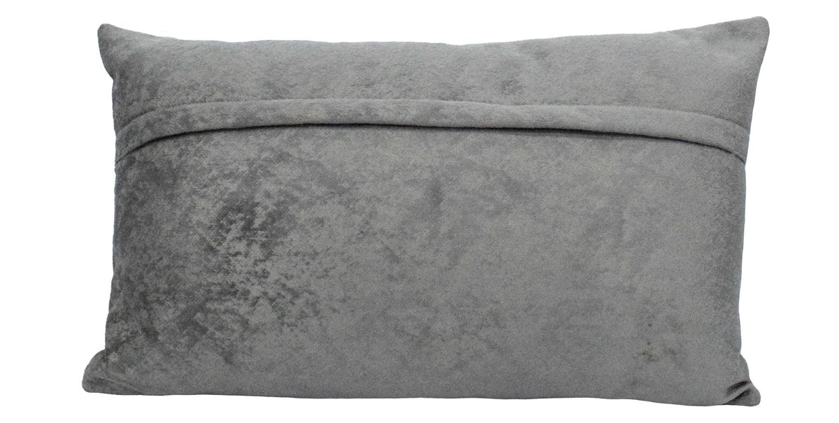 Ivory Square and Lumbar Luxury Velvet Pillow | TRDPL02