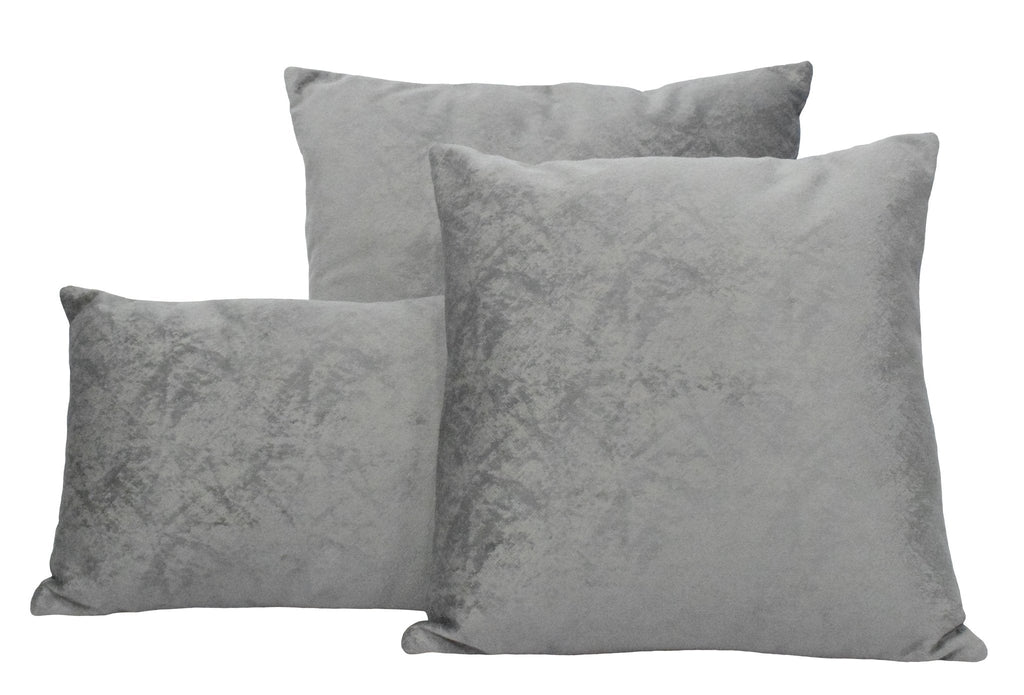 Ivory Square and Lumbar Luxury Velvet Pillow | TRDPL02