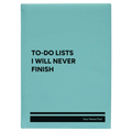 Personalized TO DO List Leatherette Journal (large) | Teal