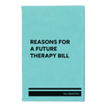 Personalized Reasons For a Future Therapy Bill Leatherette Journal (small) | Teal